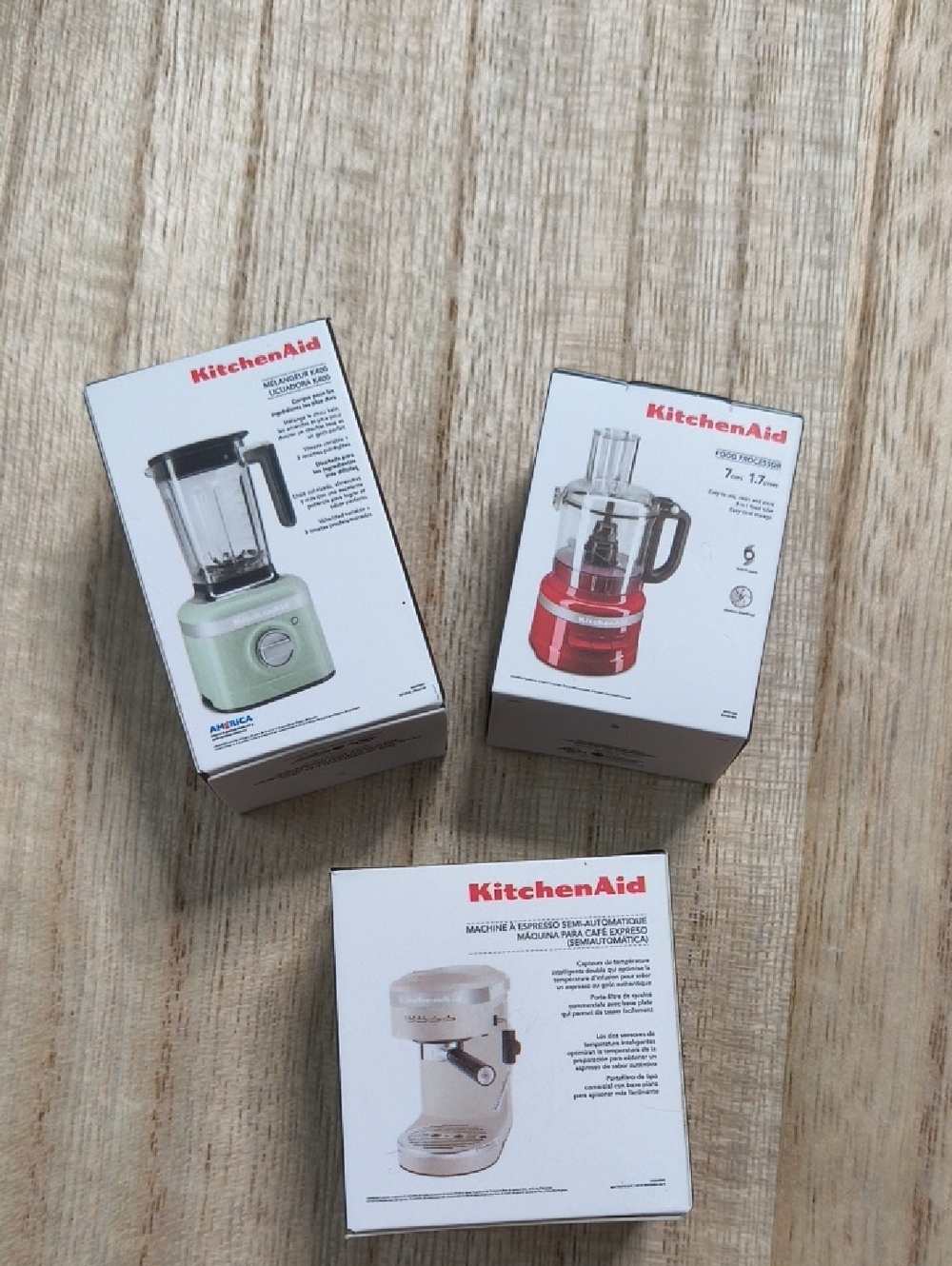 Zuru Mini Brands Home KitchenAid Mini Blender,Food Processor -Expresso Machine
